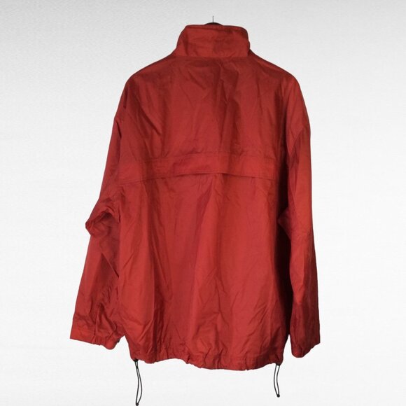 Champs Sport Full Zipper Closure Red Windbreaker Jacket Size XL - Picture 2 of 7